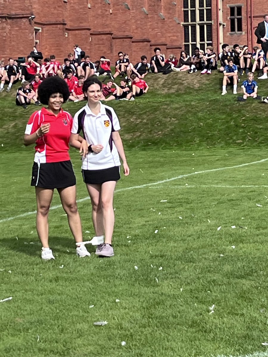 Meynellellesme1's tweet photo. Great to see Terraces packed with new and familiar faces as Meynell’s Sixth Formers competed against the other houses…and won a few contests! ⁦@ellesmerecoll⁩ https://t.co/91oce49YIt