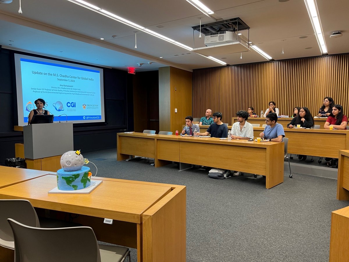 M.S. Chadha Center for Global India tweet media