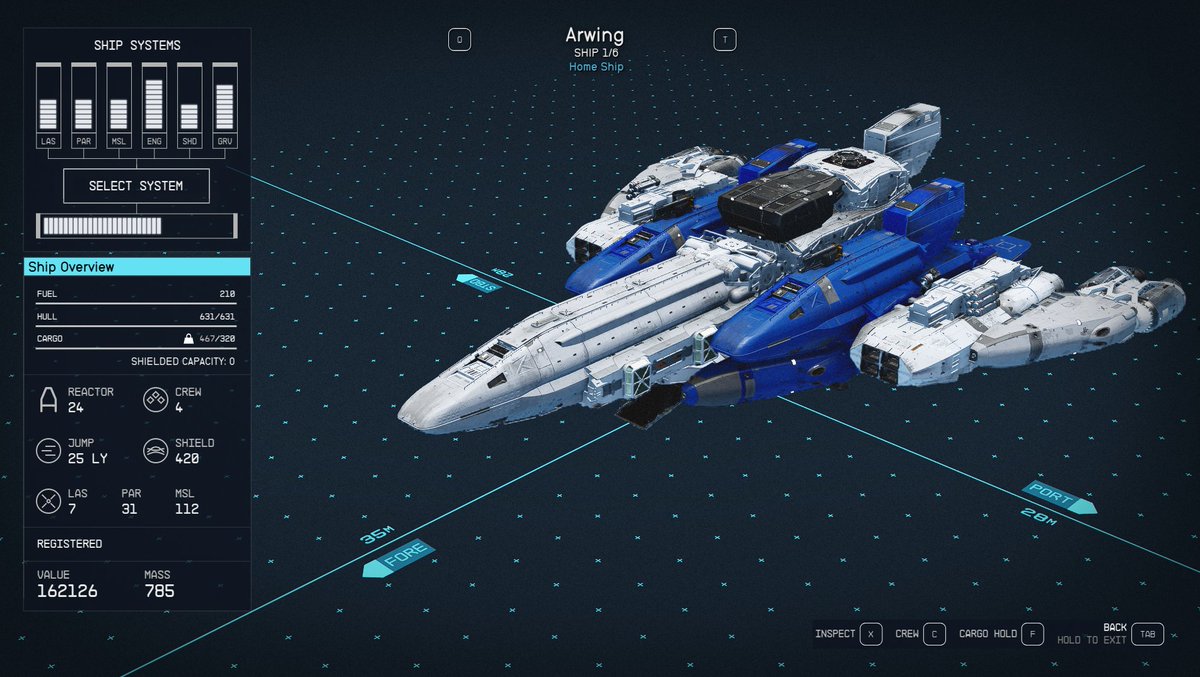 "Do a barrel roll!" 

🚀 #Starfield "Arwing" by <a href="/BuckyArt1701/">Bucky Hoyle</a>