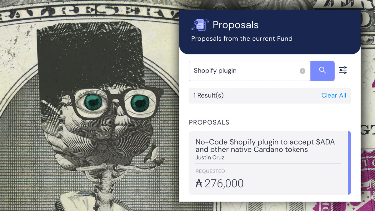 Are you any of the following qualities?

𝙎𝙢𝙖𝙧𝙩
𝙂𝙤𝙤𝙙-𝙡𝙤𝙤𝙠𝙞𝙣𝙜
𝙍𝙞𝙘𝙝
𝙎𝙪𝙘𝙘𝙚𝙨𝙨𝙛𝙪𝙡

If so, then join others just like you and vote Yes for my "Shopify Plugin" in Cardano's Project Catalyst today 🧠