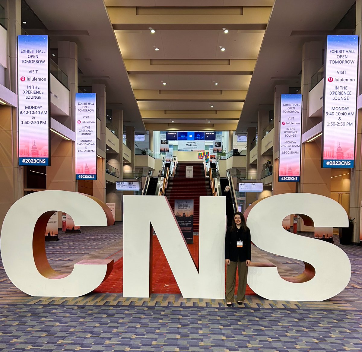 LadnerLili's tweet image. What a privilege to be at my first @CNS_Update with the VT/Carilion crew. Snuck in some speed work too 🏃🏻♀️#CNS5k #CNS2023