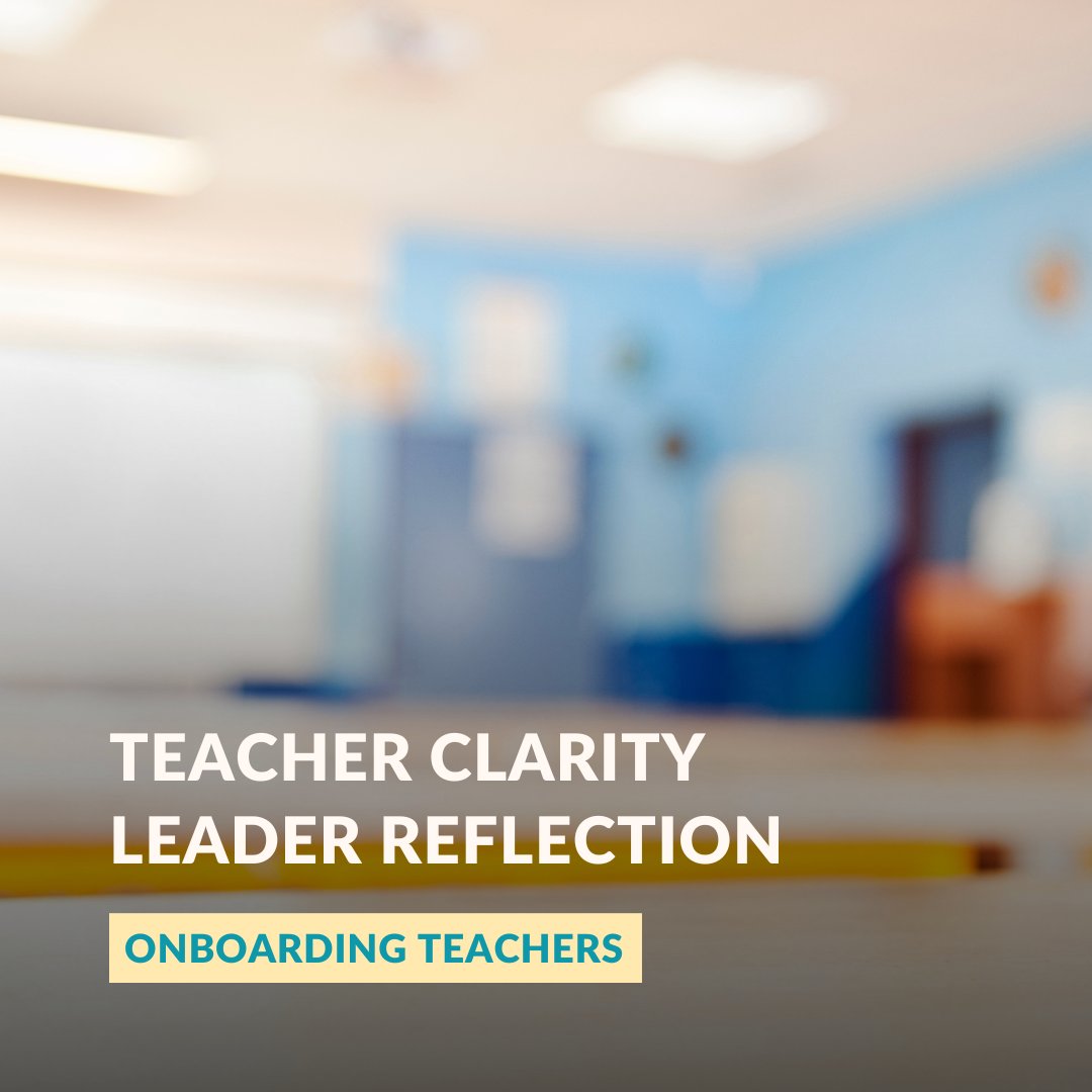 Reflective moment for #EduLeaders: Recall your last classroom visit. How many of our dedicated staff were actively using learning intentions and success criteria with their students? 

#TeacherClarity