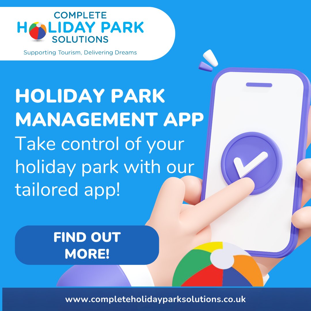 CompletePark's tweet image. Looking for a better way to manage your business? We have an exclusive solution just for you - a custom-built app designed to revolutionise your operations! Our app is fully customisable to meet the unique needs of your park. Get in touch with our team today to find out more!