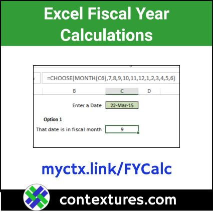 ddalgleish's tweet image. How to calculate fiscal years in #Excel #ExcelFunctions