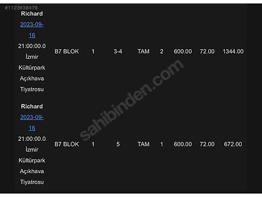 richard tiyatro bileti 3 adet
İlan No: 1123638479
sahibinden.com/ilan/ikinci-el…    ⁦<a href="/okanbayulgen/">okan bayulgen</a>⁩ ⁦<a href="/richardsahnede/">richardsahnede</a>⁩