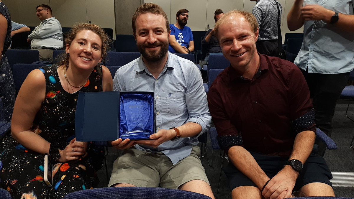 Congratulations to the <a href="/AstroPhysSoton/">Physics & Astronomy</a> Supernovae Group for their <a href="/SEPhysics/">SouthEastPhysics</a> Public Engagement Award! To: <a href="/MarkSulAstro/">Mark Sullivan</a>, <a href="/cfrohmaier/">Chris Frohmaier</a>, <a href="/astro_pwise/">Phil Wiseman</a>, <a href="/SotonAstrodome/">Dr Sadie Jones</a> et al.