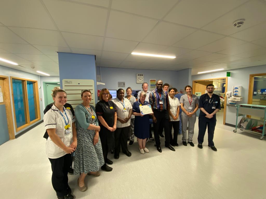 Coxj2Cox's tweet photo. What a day of celebrations @uhbwNHS. 7 clinical areas achieving their multiprofessional clinical accreditation awards. Silver accreditation to the adult emergency department, A528 and A522 within the medical division. @deirdre_fowler1 @HayleyLong18 @TinaJohno2605 @jodysaunders90 https://t.co/IJKmrP33v9