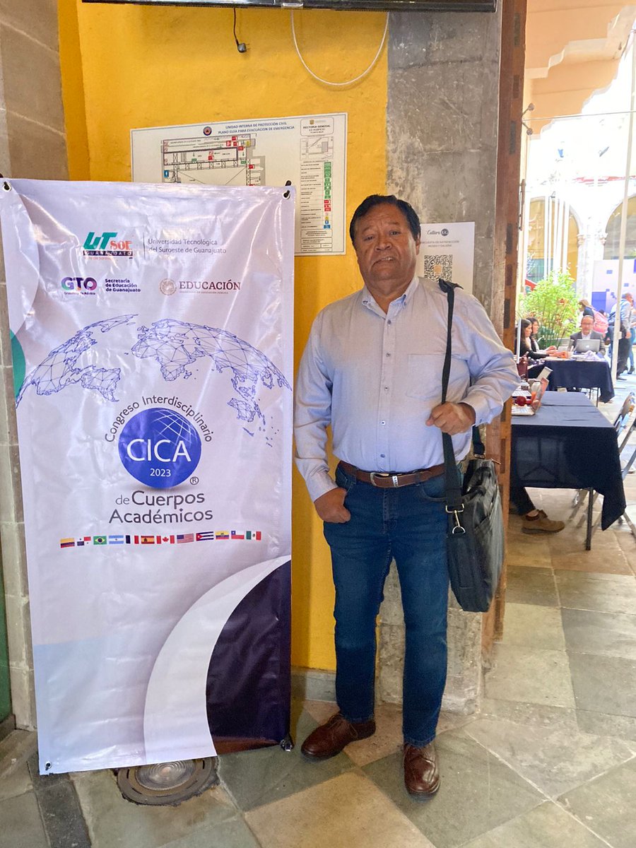 El pasado 1 de septiembre de 2023, se presentaron los trabajos de investigación de profesores y alumnos de ingeniería industrial, Modalidad ponencia en el Congreso CICA 2023, llevado a cabo en Guanajuato, Gto, del 31 de agosto al 2 de septiembre del presente.