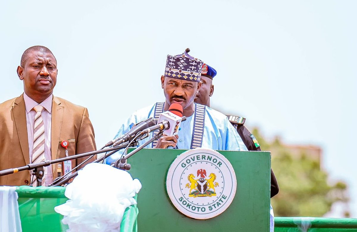 voiceofnigeria's tweet photo. 🇳🇬 Vice President Sen. Kashim Shettima @KashimSM reaffirms President Bola Ahmed Tinubu’s @officialABAT unwavering dedication to the well-being of Nigerians through policies and programmes.🤝💙 #WelfarePriorities #LeadershipCommitment https://t.co/UDKlbcHFjv
