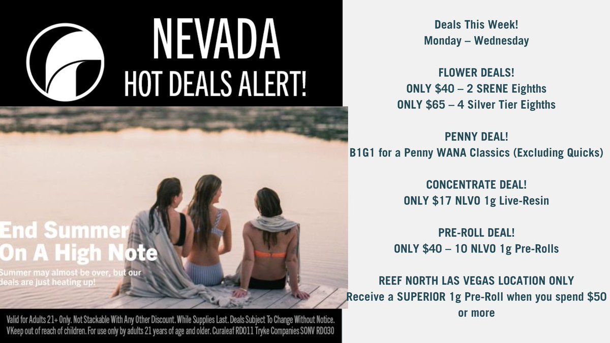 This week's deals @ Reef 🌱 🔥 
bit.ly/45LXCTi