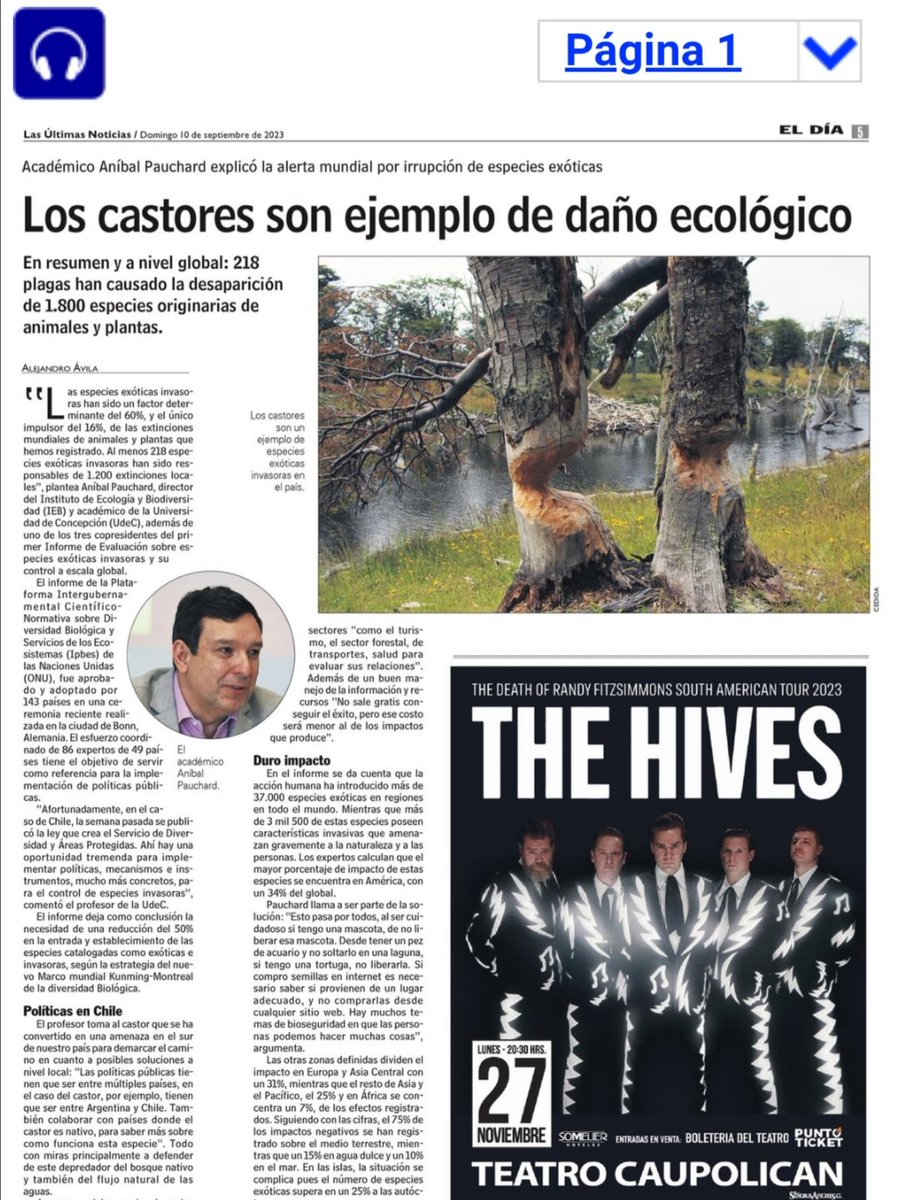 Instituto de Ecología y Biodiversidad - IEB tweet media