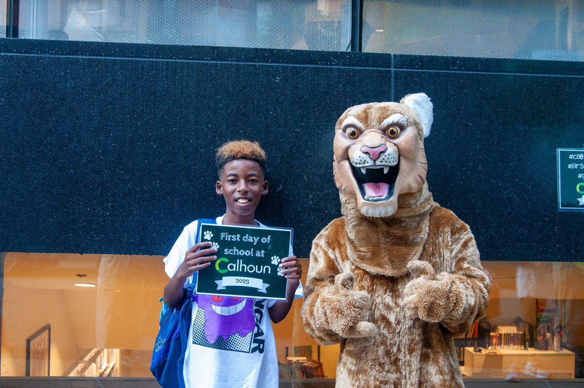 Calhoun School tweet media