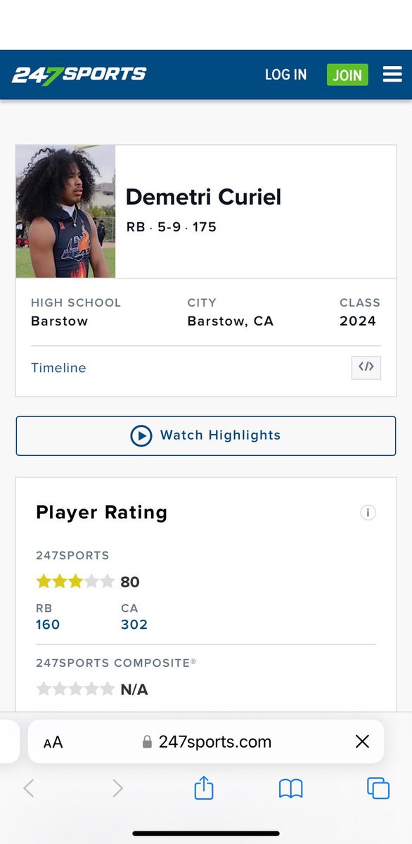 Blessed to be a 3 star on 247sports! <a href="/Coach_Clay7/">Coach Clay</a> <a href="/GregBiggins/">Greg Biggins</a> <a href="/adamgorney/">Adam Gorney</a>