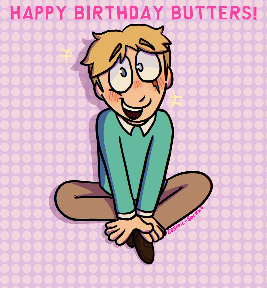 cosmicsockz15's tweet photo. Happy birthday butters!!

[ #SouthPark #spbutters ] https://t.co/4HHz4tvrDH
