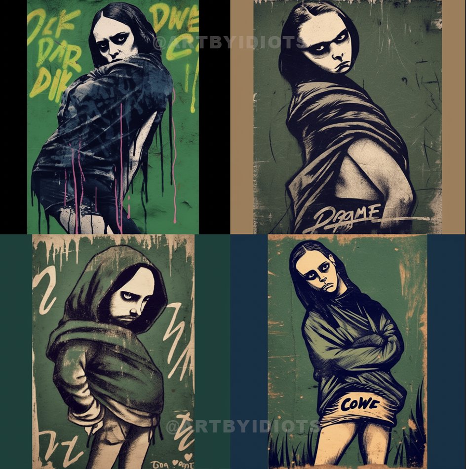 The pissants crying 'A.I art is not real art....' 😢

As if art were confined to mere brush and canvas! To deny A.I. its place in artistry is like denying the chiaroscuro its role in a Caravaggio. How utterly plebeian! #ArtByIdiots 🧑‍🎨🎨🤖🖌️