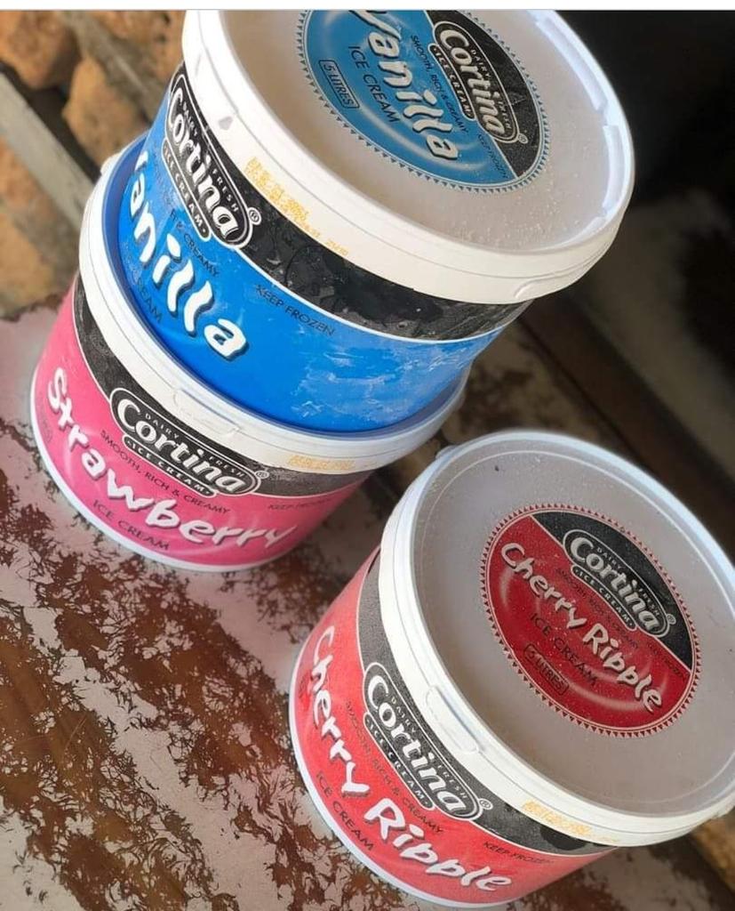Hey family, summer is here to add on to our Lofty beverages we bring you this unbeatable deal. Get your 5litre cortina icecream for just $8 @H58 Eastgate Market .