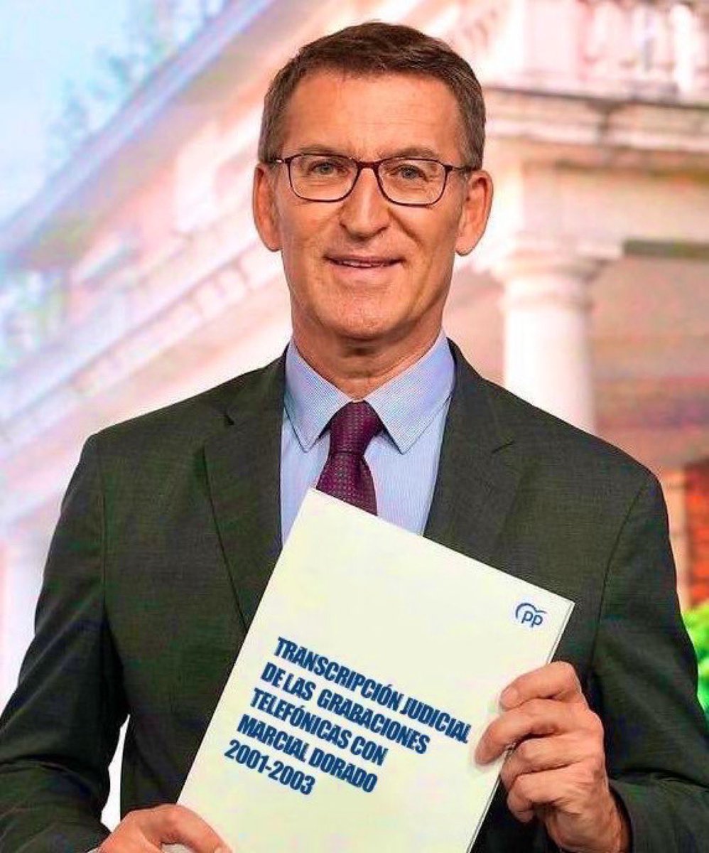 crispmarcote's tweet photo. Hasta el 26 de septiembre voy a estar pidiendo por aquí las transcripciones judiciales de las conversaciones telefónicas entre Feijóo y el narco Marcial Dorado. 

De 2001 a 2003 Feijóo era Presidente de Correos. 

Si quieres ayudarme, copia y pega este texto y tuitéalo a diario. https://t.co/kC8TQoiKM4