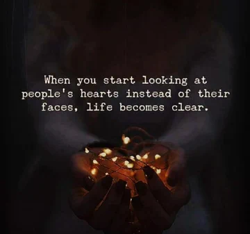 Hae3335's tweet photo. #When you start looking at people's hearts instead of their faces, life becomes clear. https://t.co/SmgDDjsH4i