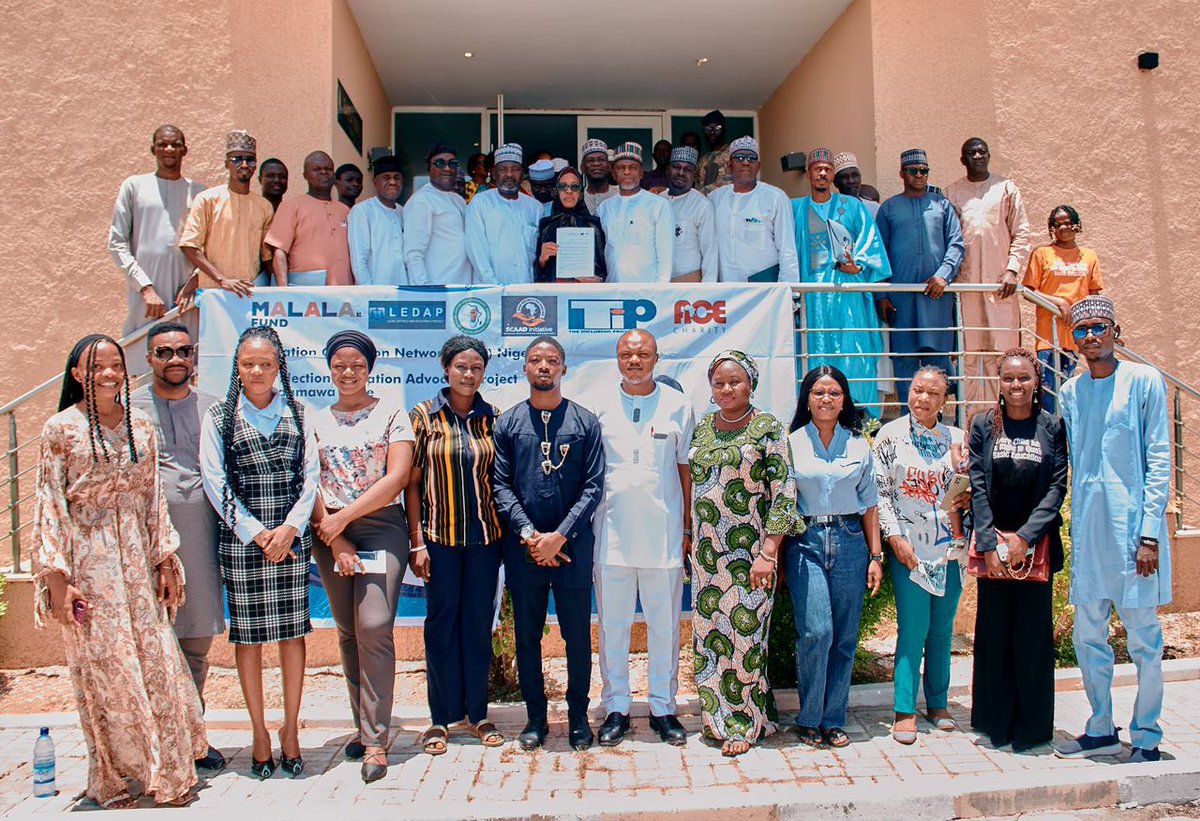 scaadinitiative's tweet photo. The townhall meeting held on the 7th of September, 2023, organized by SCAAD Initiative in collaboration with Education Champions Network, with support from Malala Fund, was a resounding success.
#SCAADinitiative
#GirlChildEducation
#MalalaFund https://t.co/Mxho2ZfFzf