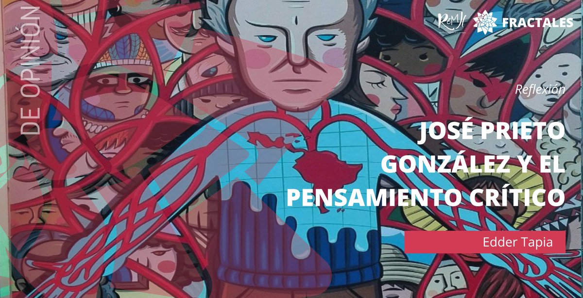 Fractales_ReMJI's tweet photo. En este Fractal de reflexión, Edder Tapia dialoga con las ideas de José Prieto González en torno al pensamiento crítico y su importancia para el desarrollo y mejora de las sociedades mexicana y latinoamericana.
https://t.co/bNMLE6Cqr8 https://t.co/qcvx3C7Vhp