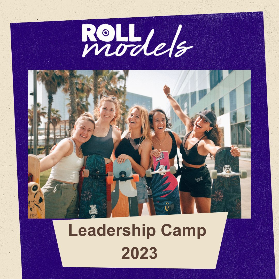 This week, 18 ROLL Models from across Europe will join @Skateistan & @Women_Win for the 2023 Leadership Camp in Berlin! The 5-day event allows everyone to connect, learn more about designing inclusive and accessible skate programs, strengthen leadership skills & story sharing🎉