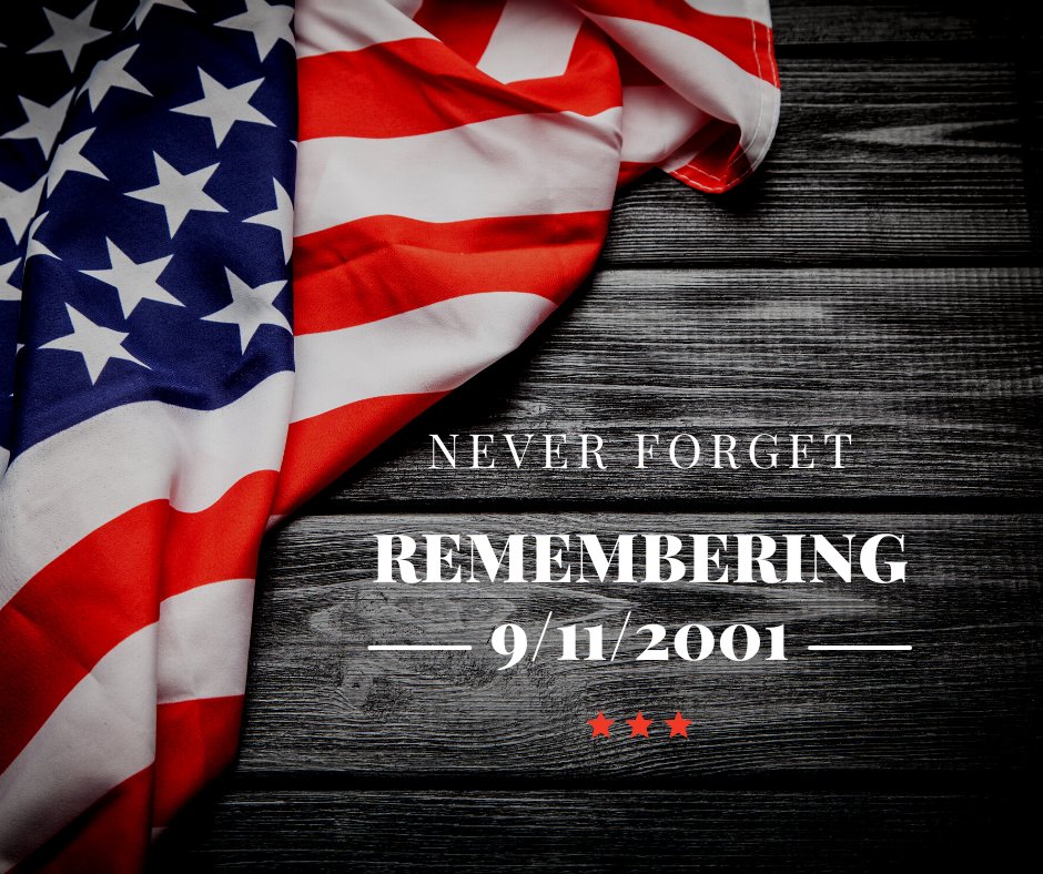Today, we remember the victims and families of 9/11. 

"If we learn nothing else from this tragedy, we learn that life is short and there is no time for hate." - Sandy Dahl, wife of Flight 93 pilot Jason Dahl.