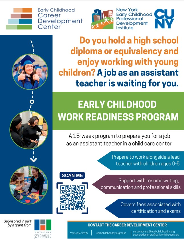 FamilyEnrichNet's tweet photo. If you love children, working in the early childhood education field can be so rewarding.  Get started today! https://t.co/2duMz81peE