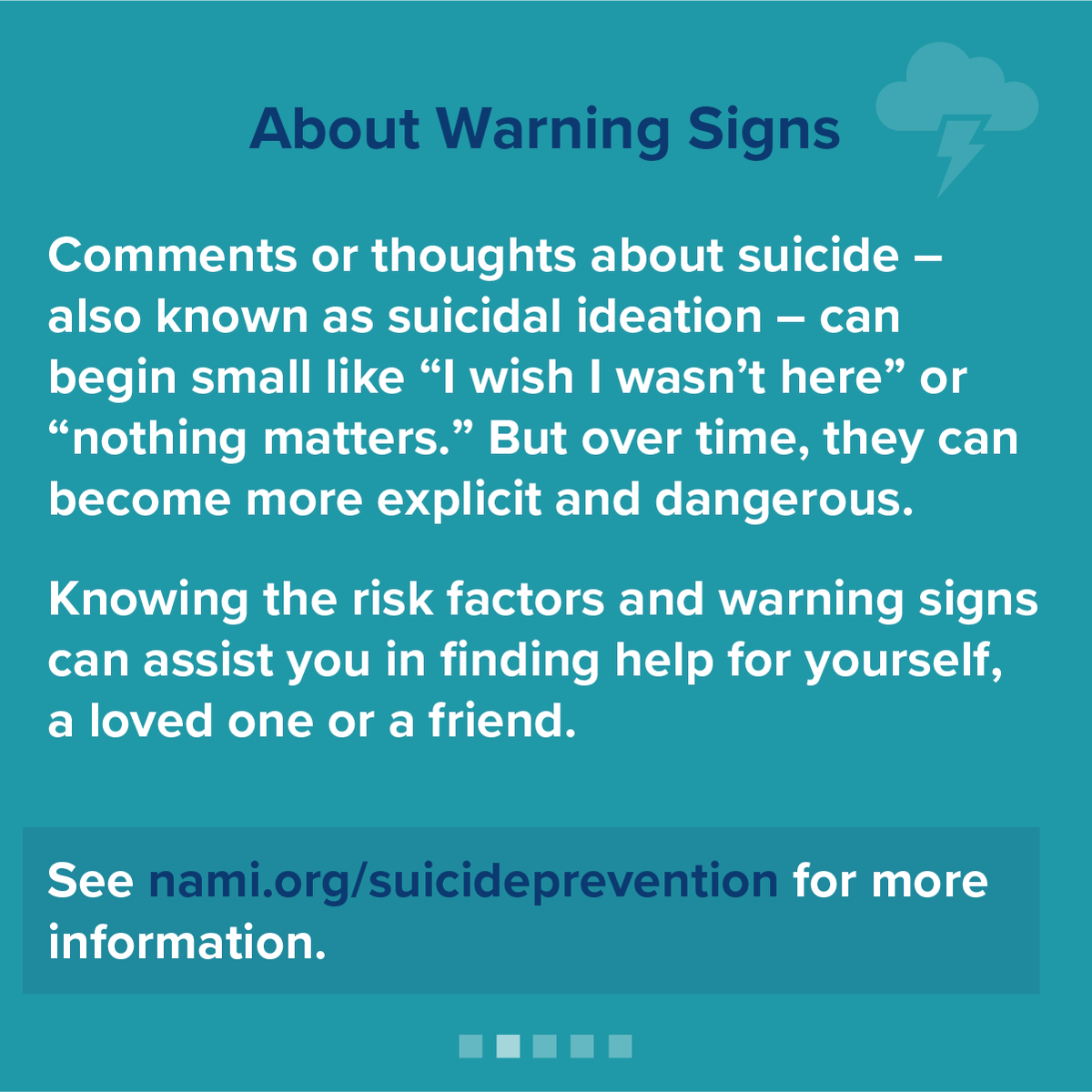 HomeFrontMili's tweet photo. We are #thankful for our recent partners at NAMI Colorado Springs and their excellent #resources on suicide risk factors and #prevention!

#SuicidePreventionWeek https://t.co/MAjmEfpgXK