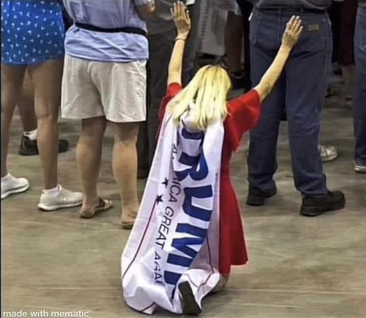 CaraMia200's tweet photo. @Coffeedaveoz @RichForrest2 Orange paint falling off #Trump quickly. Resounding Boooos heโs getting at football games, raising hopes #MAGAcult spluttering to a close. Majority Americans arent persuaded #GOPextremist & #Christofascists are the answer.
Anti-abortion,book burning freaks scaring ppl away.#USA https://t.co/q7euySmKtz