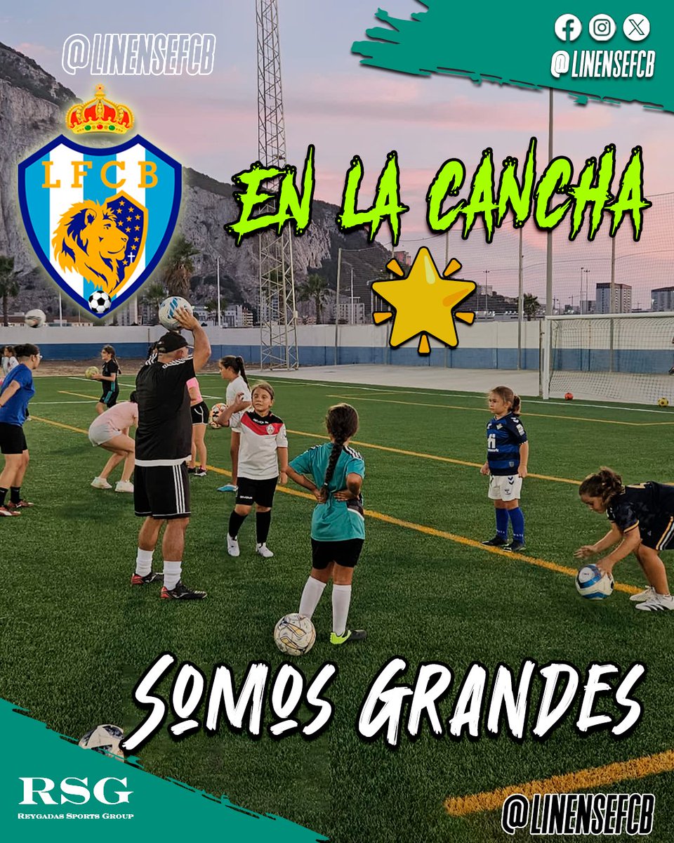 linensefcb's tweet photo. 🏋️♀️🔥 ¡Chicas de la Sub 12 de Linense, no importa el tamaño de tus sueños, sino la pasión con la que los persigues! 💪⚽️💫 ¡Juntas, somos imparables! #FuturoBrillante #LinenseFCB #SueñosSinLímites"
"En la cancha, somos grandes. ¡A por todas, chicas!" 💪⚽️💫 #Sub12Linense https://t.co/xLJi6gyY8d