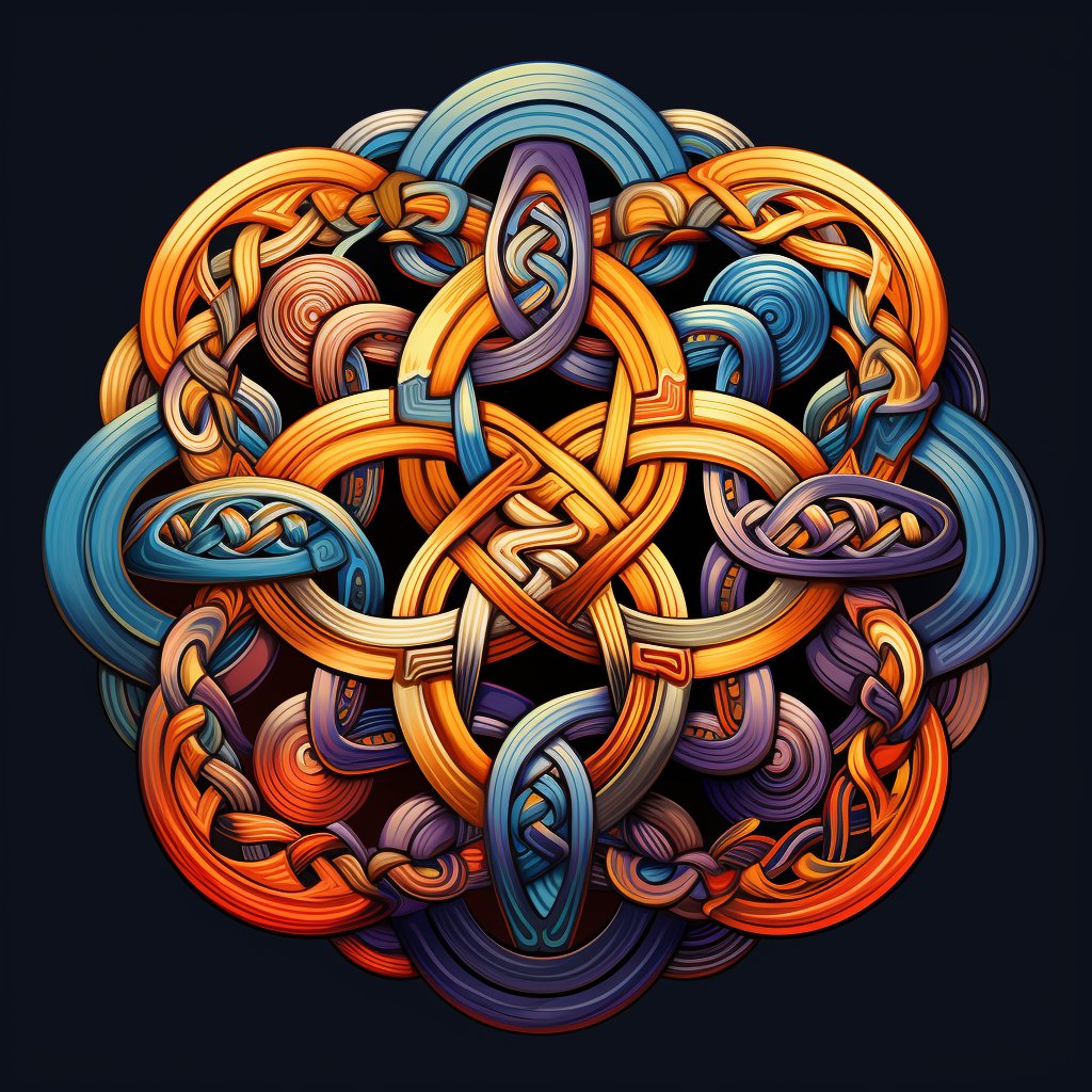 Mystic Tangle of Infinity:
This symbol weaves the threads of existence into a mesmerizing dance of oneness.
#Mystic #Spiritual #Divine #Cosmic #Eternal #Infinite #WeAreOne #Soul #Unity #Sacred #Knot #Mystery #InfiniteFlow #IAm #HeartAndSoul #Oneness #Celtic #CelticKnot #SacredArt