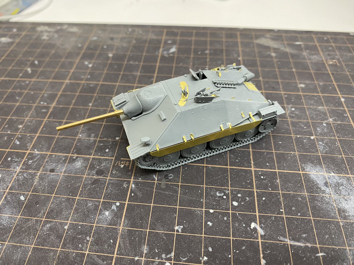 sPzAbt_513's tweet photo. エッチングパーツがもげて紛失とか散々な出来に。
#VespidModels
#ヴェスピッドモデル https://t.co/ktx2j807im