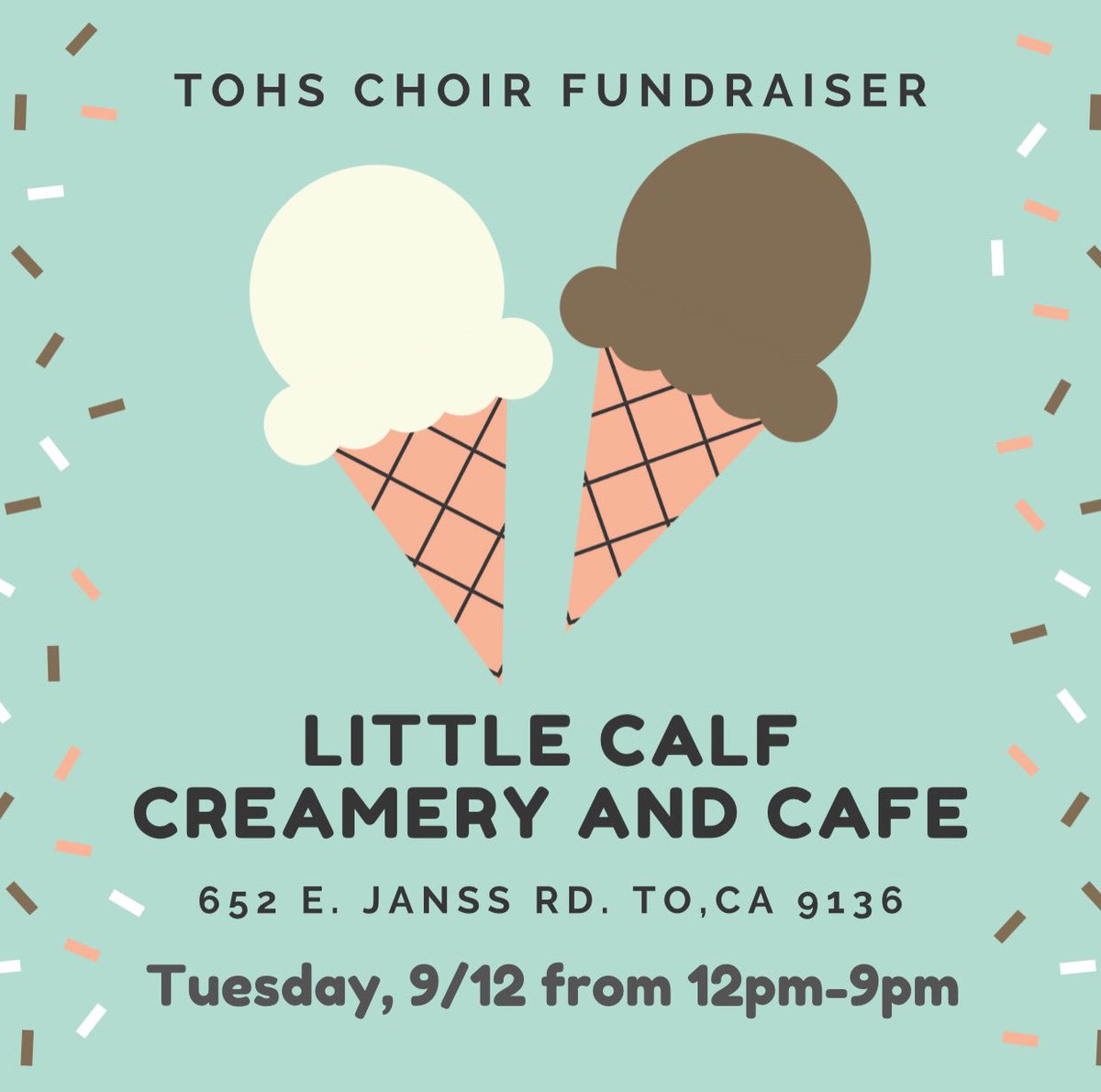 TOHS Choir tweet media