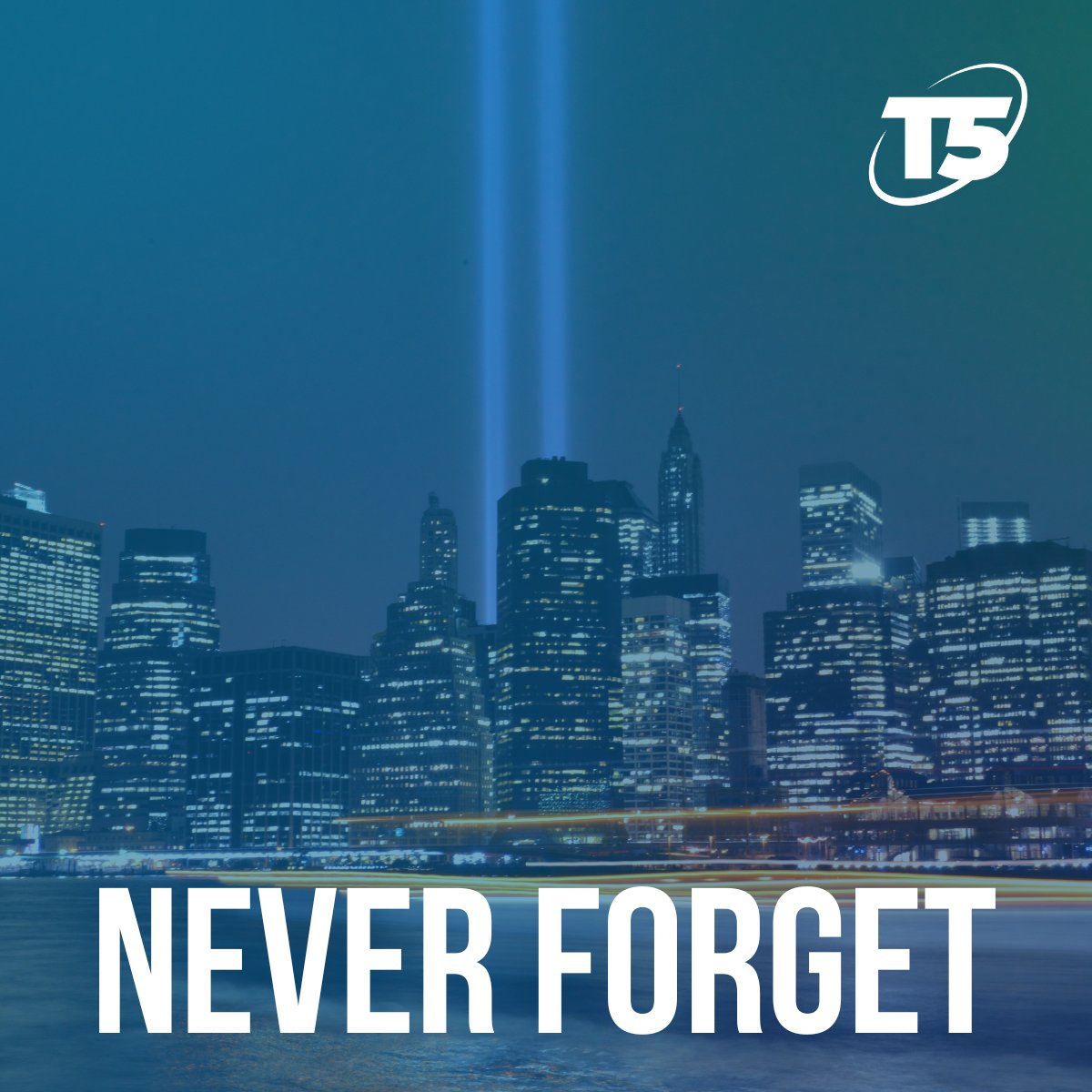 Today, we remember all who were impacted by 9/11. You will never be forgotten.