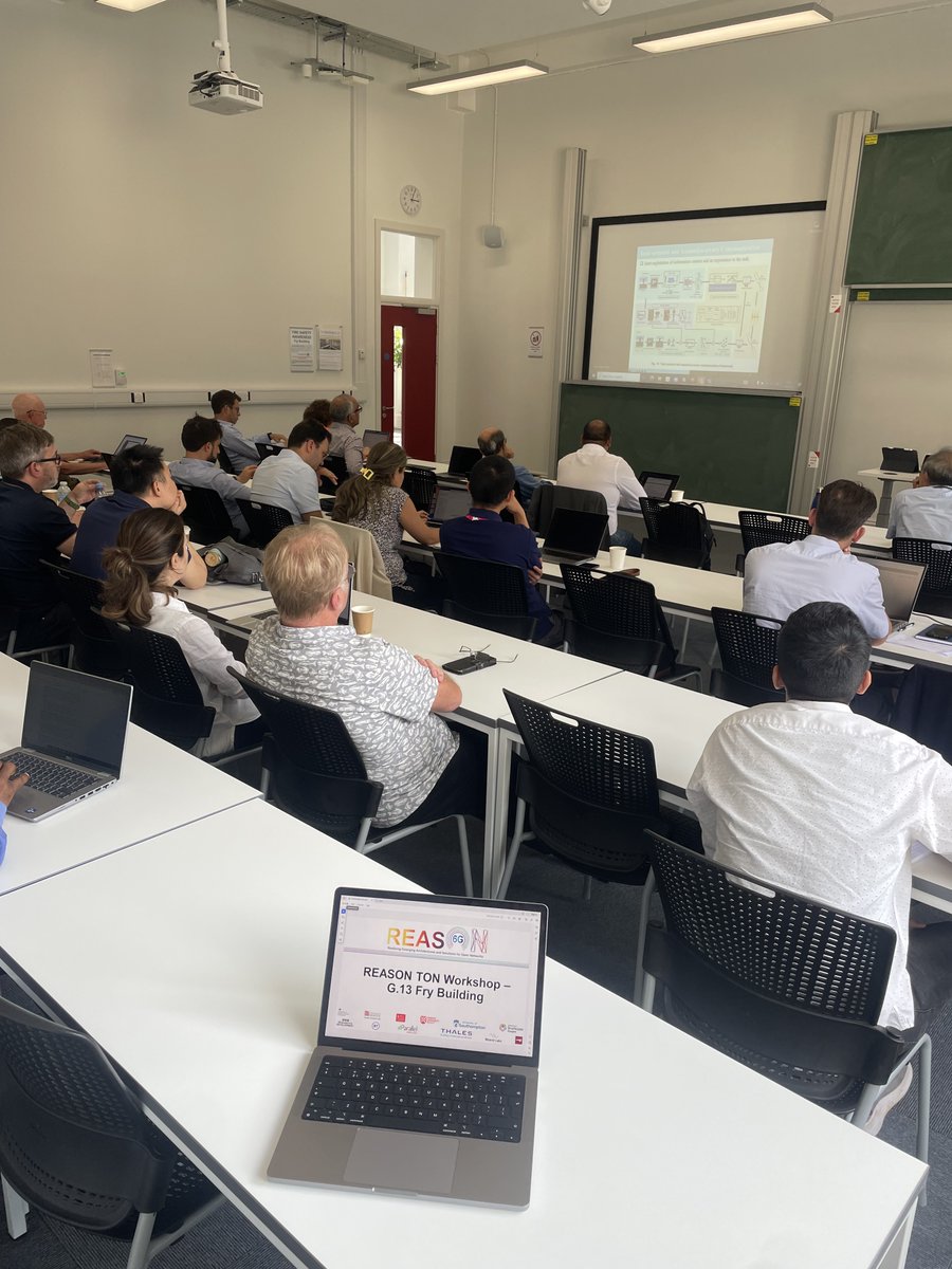 Our Task Oriented Workshop is well underway here at
<a href="/BristolUni/">University of Bristol</a> - Industry and Academia working together to develop a 6G future !!

<a href="/bristol_smart/">Smart Internet Lab</a> <a href="/SciTechgovuk/">Department for Science, Innovation and Technology</a> #ProjectREASON