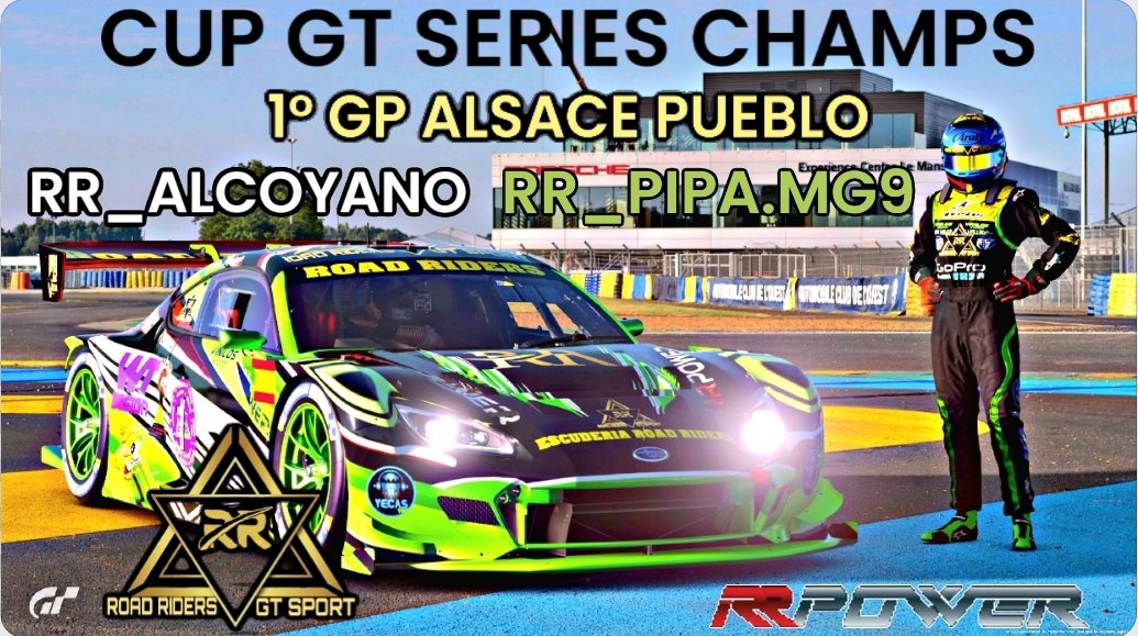 ROAD_RIDERS_GTS's tweet photo. Esta noche en el 1°GP de la Cup GT Series Champs estaran estos 6 magníficos pilotos dándolo todo por el equipo. 
VAMOS RR ANIMO!
RR_POWER 🔥🔝💪 https://t.co/CYxuLjeMik