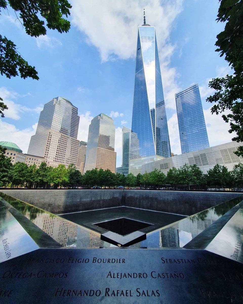 Today and every day, we remember and honor those who lost their lives and the heroes who risked theirs to save others on September 11, 2001. ❤️ #NeverForget⁠

📸: @fruhphoto / 📍9/11 Memorial &amp; Museum