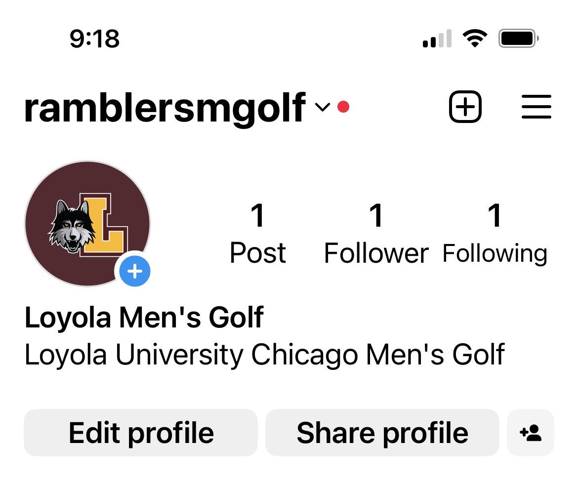 We’re officially on Instagram! Go ahead and give us a follow at ramblersmgolf!