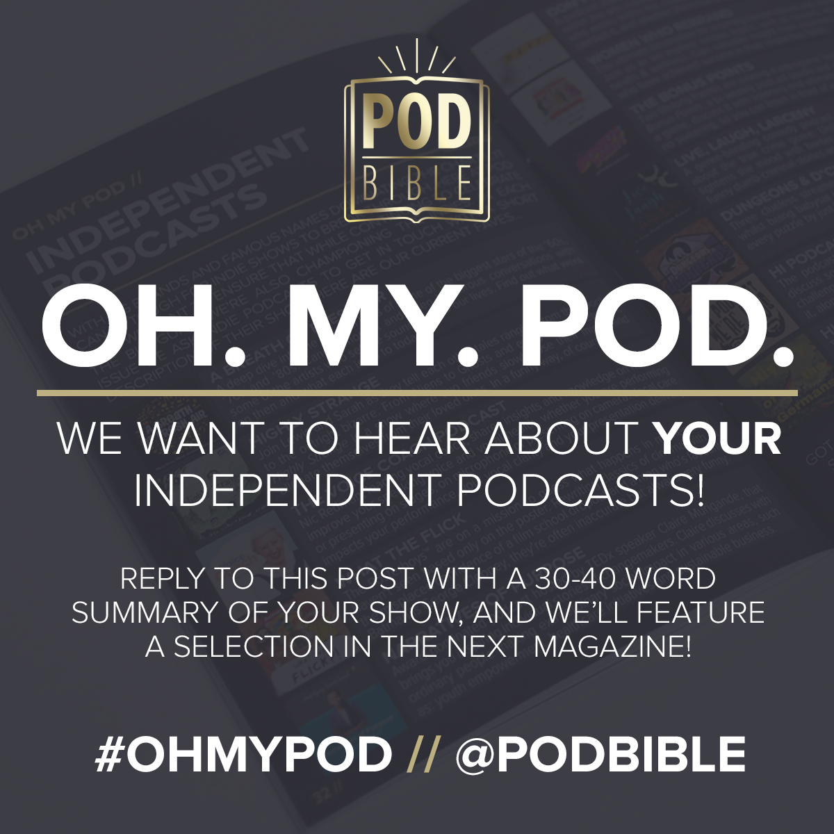 Pod Bible tweet media