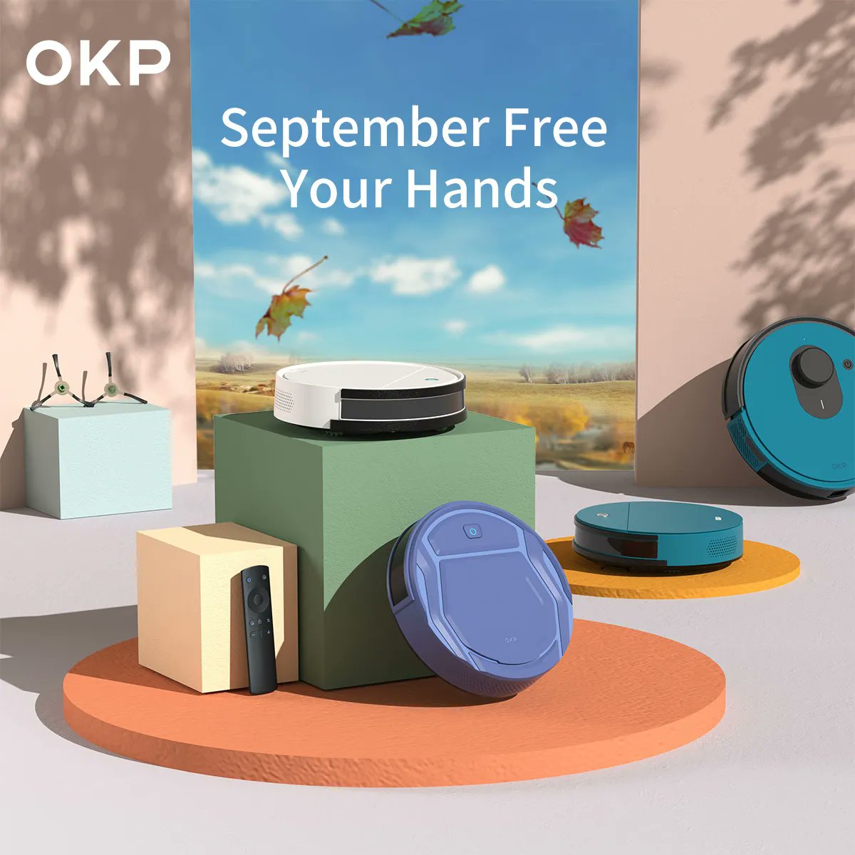 okplife's tweet photo. Say Hello to Fall, and Goodbye to Dust with OKP.
#CleanHome #DustFree #CleaningHacks #DeepCleaning #SpringCleaning #robotvacuum #OKPROBOT https://t.co/2ckCn0wmgy