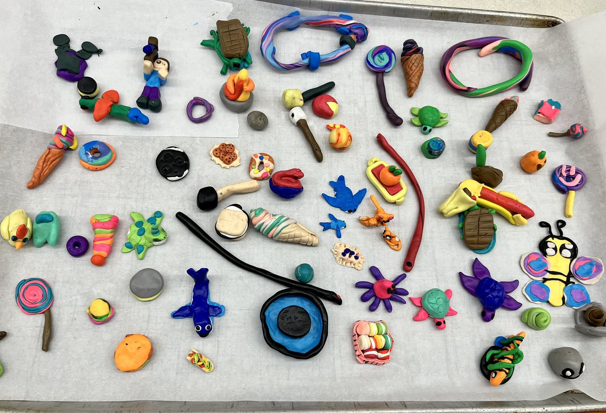 How cute are these polymer miniatures to use as student’s math game pieces??? Thanks <a href="/Budden1Janet/">Janet Budden HRCE Math</a> for such a great idea!!