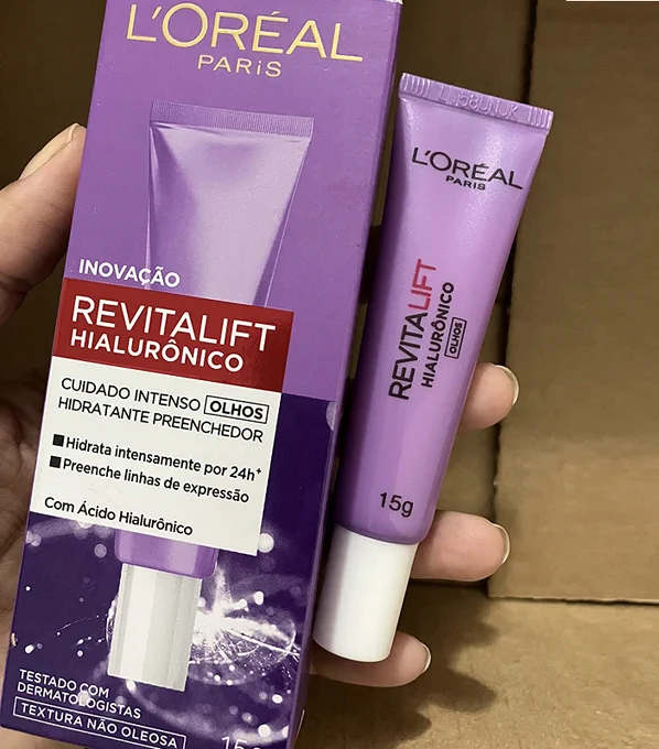 L’Oréal Paris Revitalift Hialurônico – Creme Anti-Idade para Área dos Olhos 15g