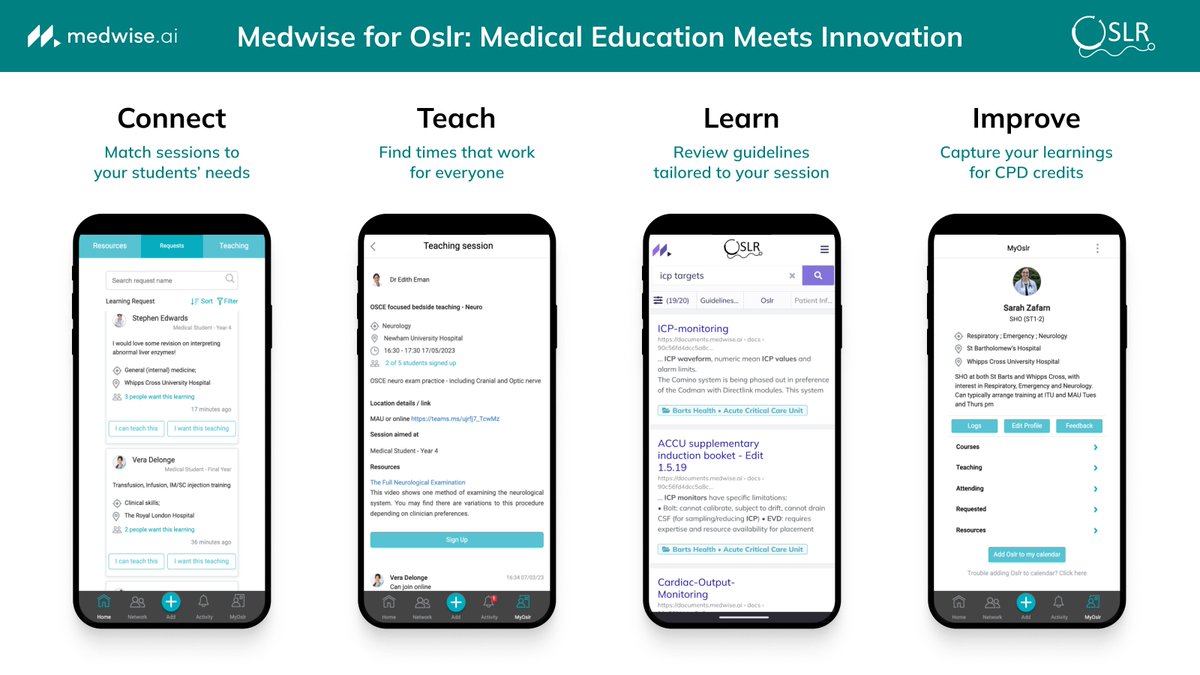 You know the best #MedEd  occurs on the hospital ward, but how do you find the time to plan lessons and tailor educational materials to your students' needs?

We are excited to announce a new collaboration between <a href="/Medwise/">Ahmed Shola.</a> and <a href="/oslrapp/">Oslr</a> that solves this global challenge!🌎