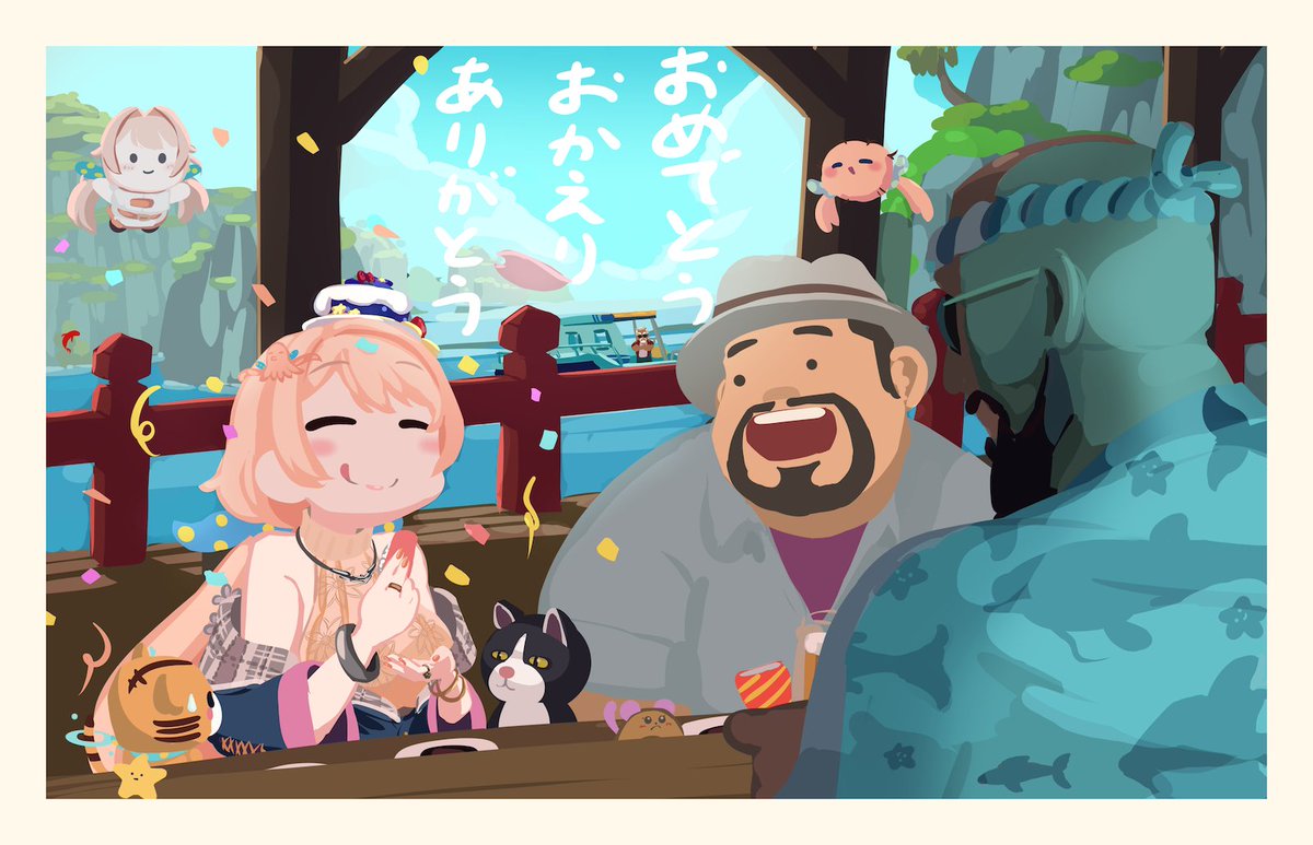 「Happy Birthday みりりん…!勢力的な活動と夢追いかけるその姿勢に元」|独楽内ズエのイラスト