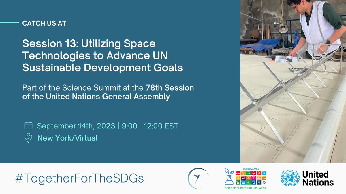 Astralintu at the <a href="/ScienceUnga/">Science Summit 2025</a>! 🚀

We are thrilled to announce that our CEO, Matias Campos, will be a speaker in the session: "Utilizing Space Technologies to Advance UN Sustainable Development Goals" at the #UNGA78.

 Join the conversation 🛰️ sciencesummitunga78.sched.com  #SDGs