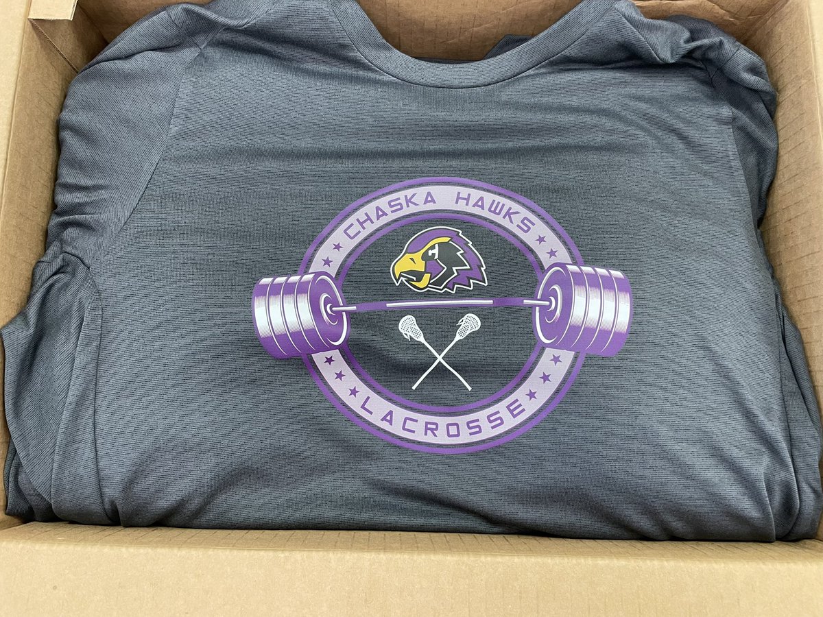 ApparelEth's tweet image. A quick run of t shirts heading over to Chaska Boys Lacrosse!

#customlogodesign #screenprinting