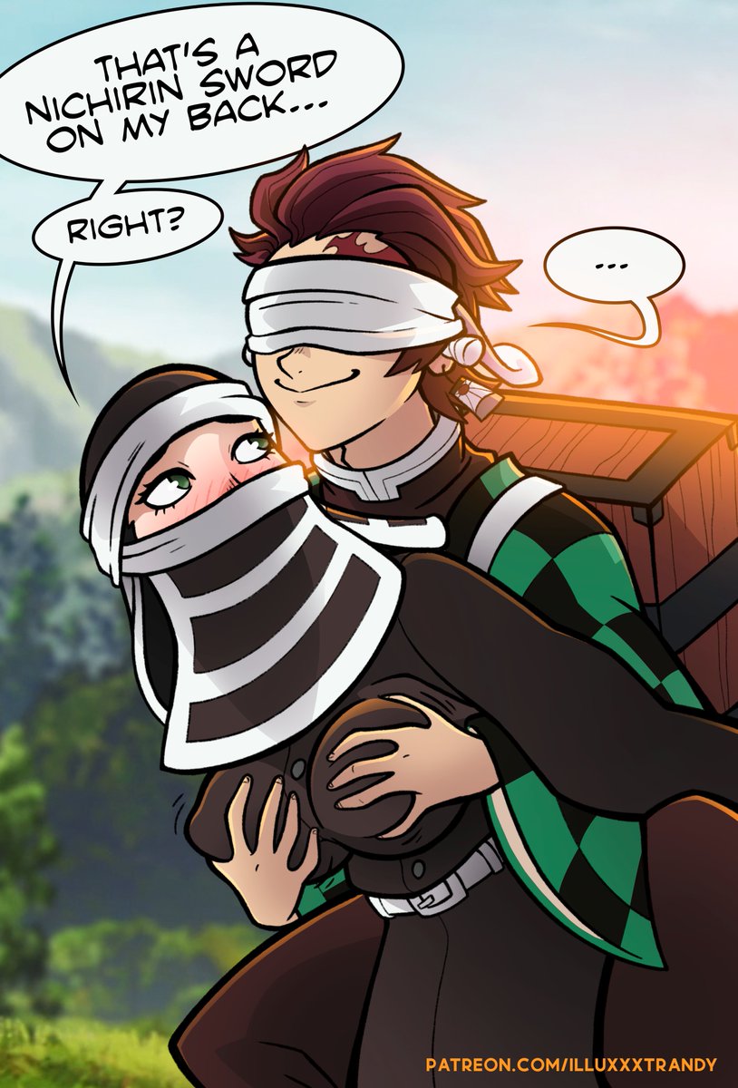 Going to Swordsmith village be like... 👀💦

Repost if you want a continuation animation of this!