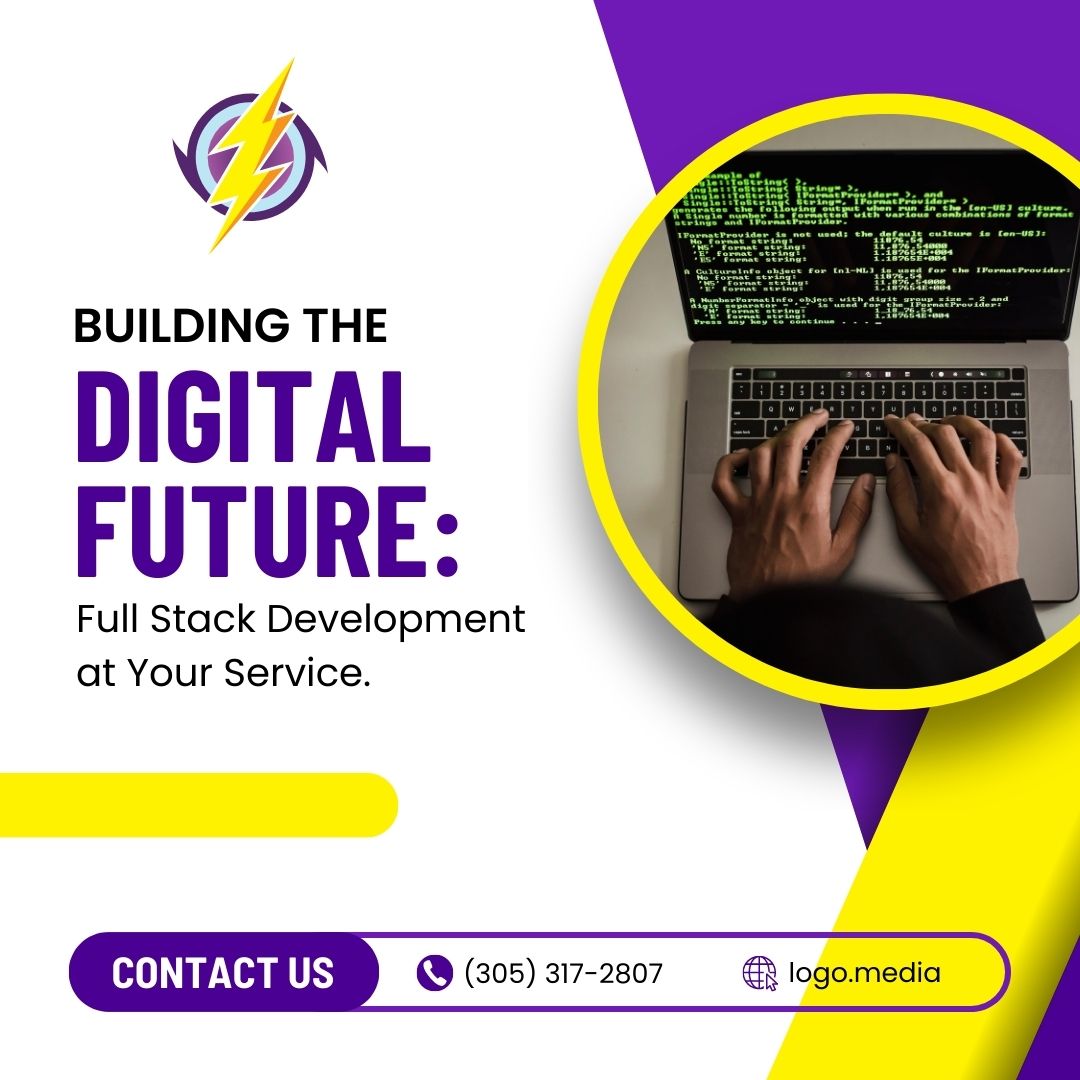 Logo__Media's tweet photo. With our Full Stack Development services, we're not just creating solutions; we're shaping the digital future.

Reach out to us!
📞 (305) 317-2807
🌐 https://t.co/I3kR70qLif⠀

#BuildingDigitalFuture #FullStackDevelopment #InnovationUnleashed #TechInFocus #WebDev #CodingPros https://t.co/HvY1WmlEbi