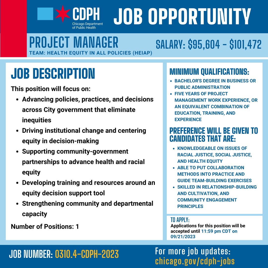 CDPH | Chicago Department of Public Health tweet media