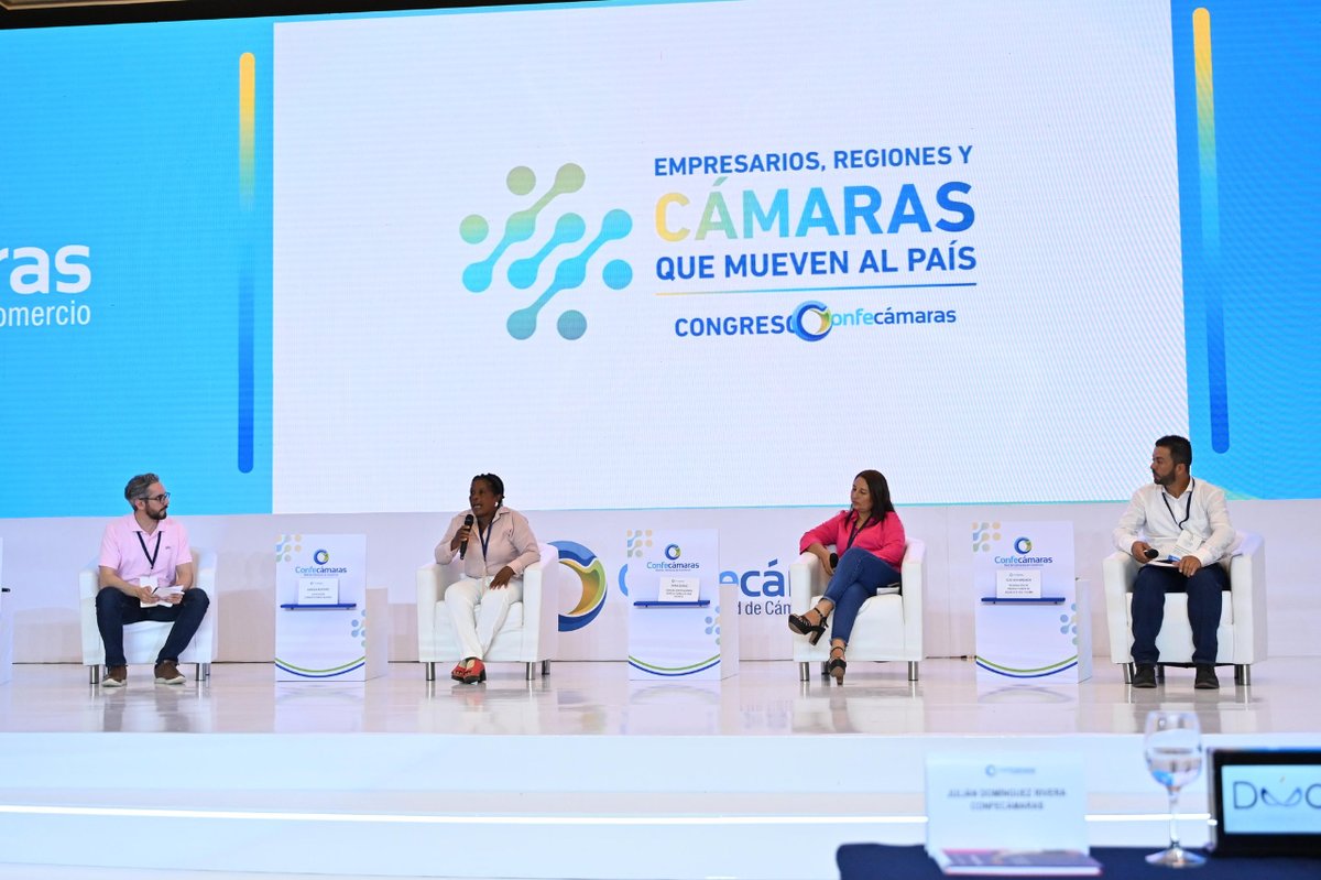 CCCauca's tweet photo. El turismo comunitario fue protagonista en el Congreso de Confecámaras. En representación de Guapi, del Cauca y de la Asociación Construyendo Sueños, Esneda Montaño Obregón, explicó el proceso para tener una oferta turística que está cautivando a nacionales y extranjeros. https://t.co/oTTBXiEFrz
